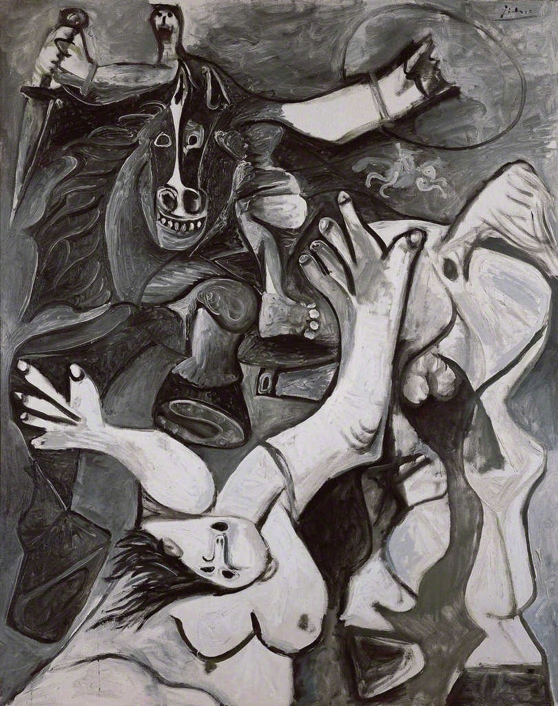 Pablo Picasso L’enlèvement des Sabines (The Rape of the Sabines), 1962 Fondation Beyeler