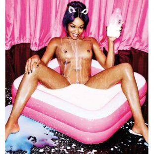 Azealia Banks in Playboy, photographed by Ellen Von Unwerth