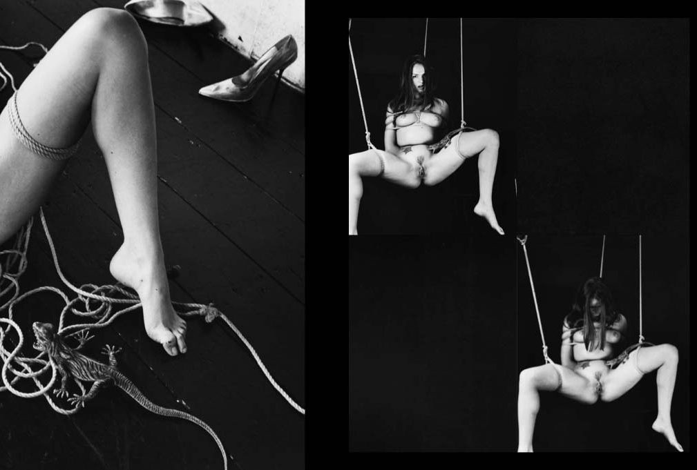 Tori Black nude bondage by Nobuyoshi Araki