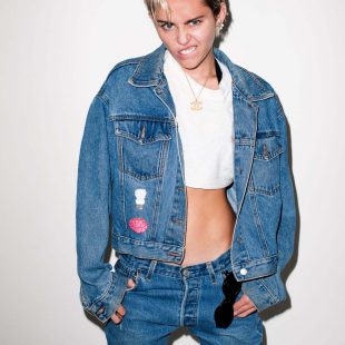 Miley Cyrus by Terry Richardson for Candy magazine.